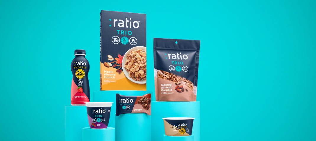 :ratio | High Protein & Gluten Free Snacks, Cereal & More