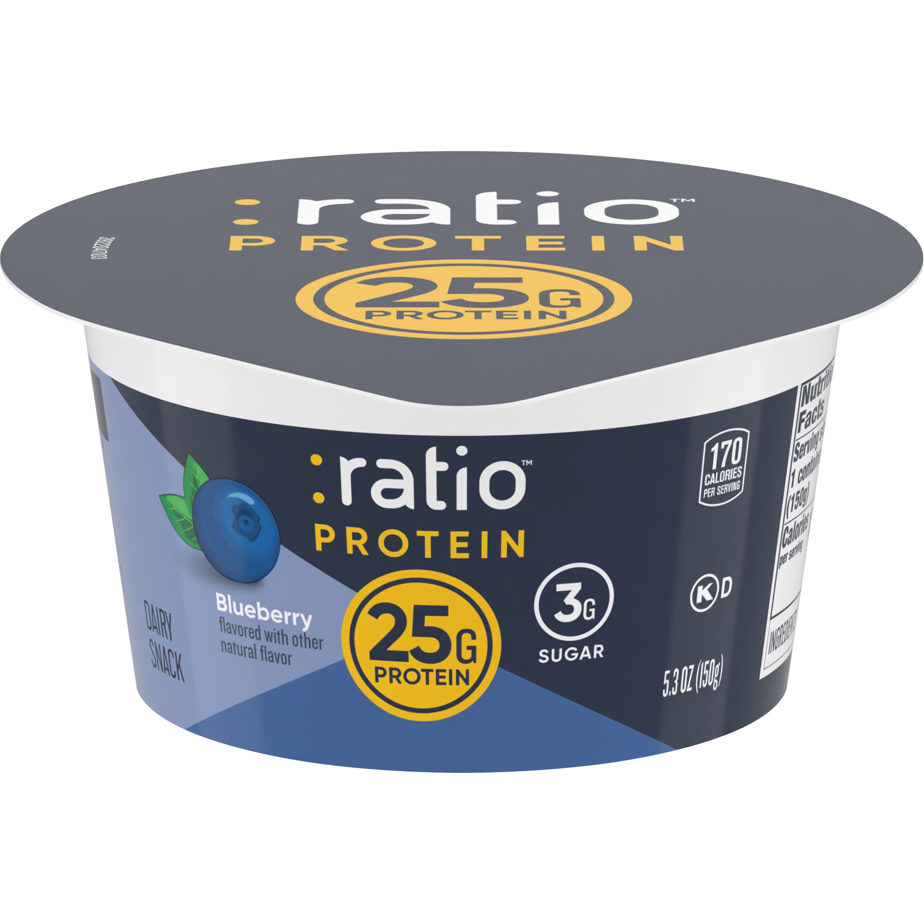 :ratio Protein Blueberry Dairy Snack