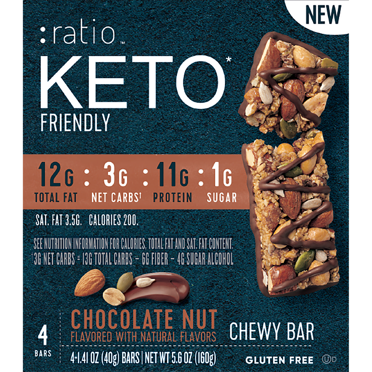 Keto chocolate muesli bars - Healthy low carb & high fat cookin`